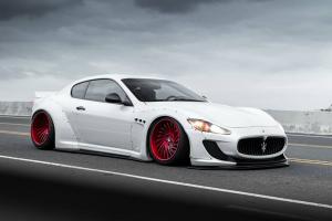 2017 Maserati GranSport by Liberty Walk on Forgiato Wheels (Ventoso-ECl)